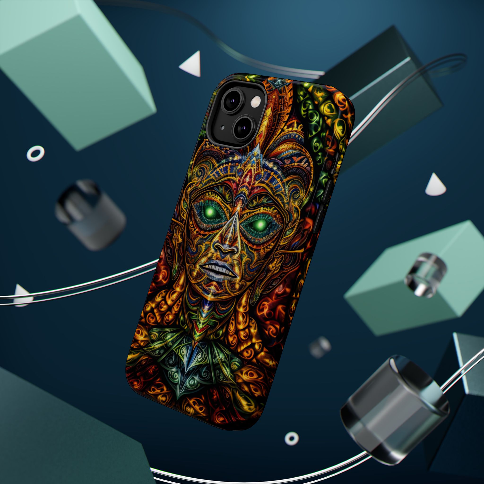 Psychedelic Magnetic Tough Case - Vibrant Smartphone Protection - Image 23