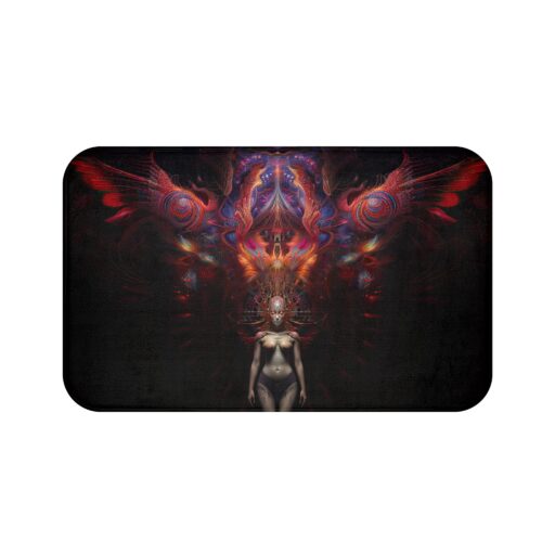 Goddess Of The Nine Divines Bath Mat