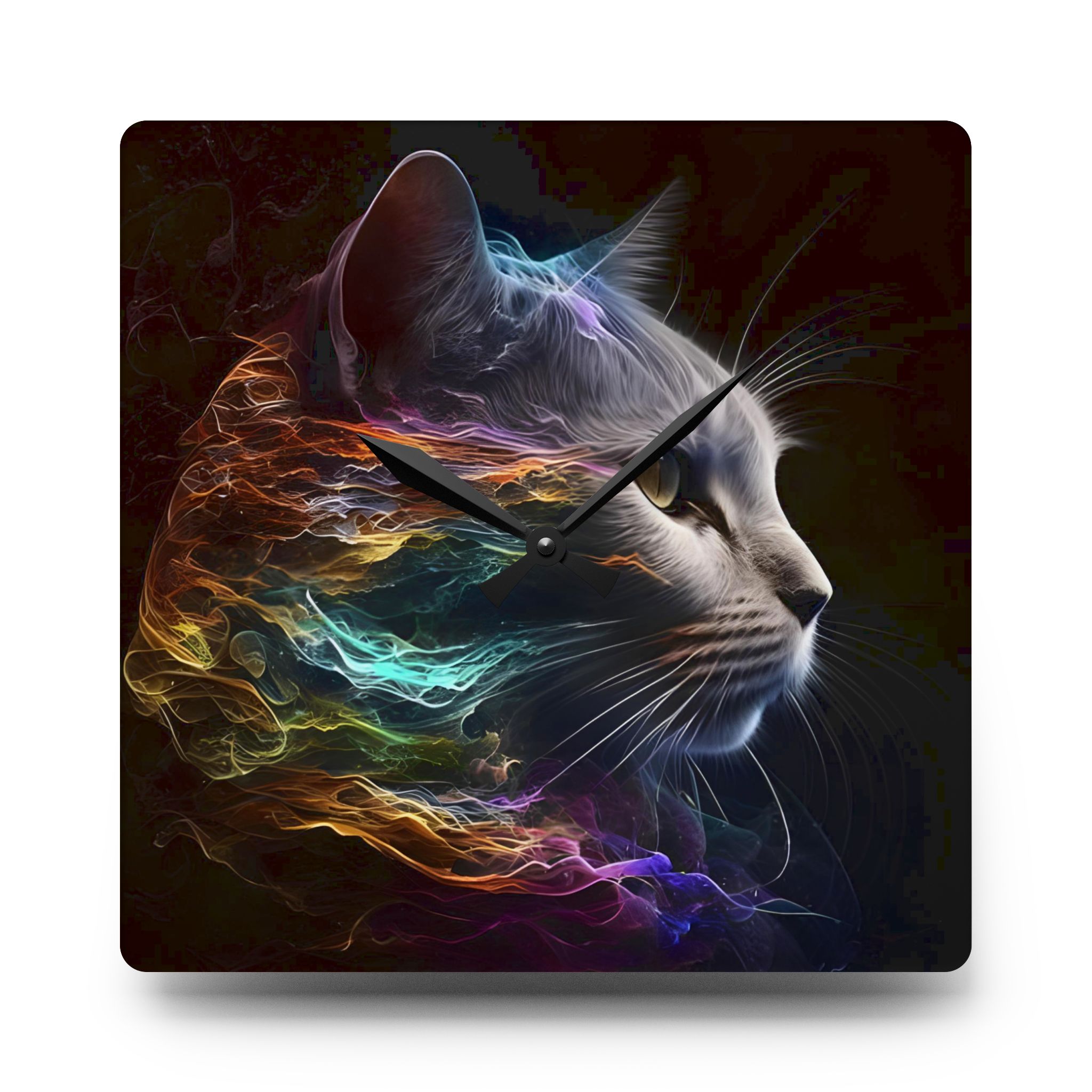 Super Model Kitty Acrylic Wall Clock - Image 5
