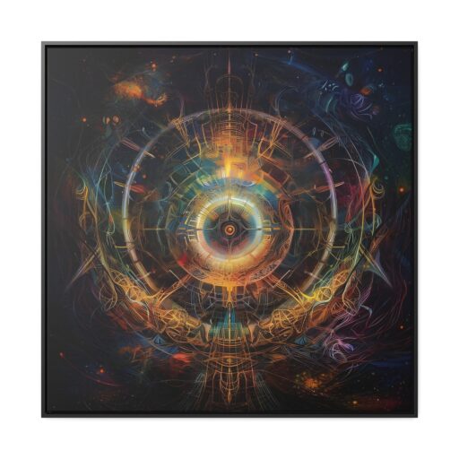 House of Trippers Gallery Canvas Wraps, Square Frame (Nehn)