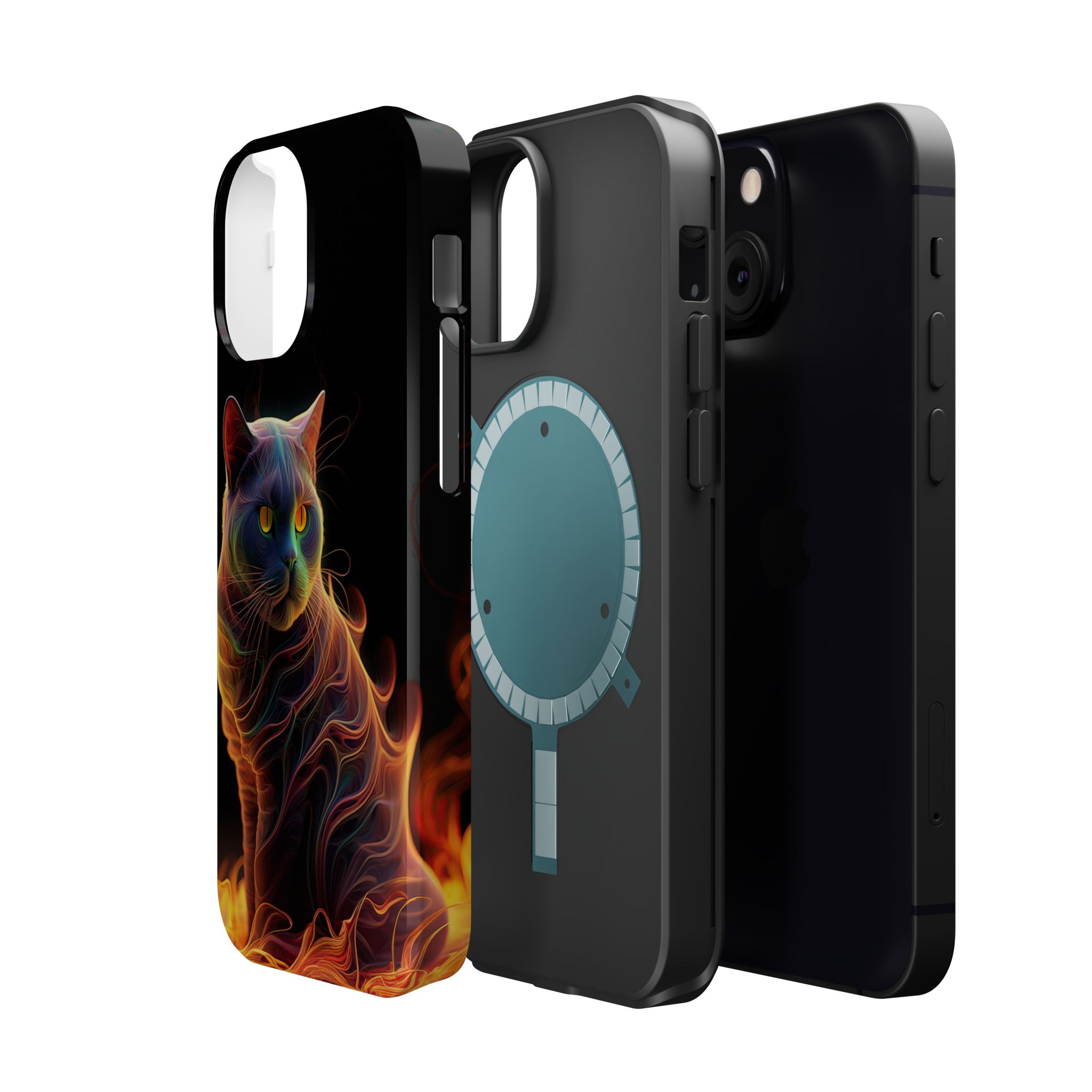 Damien I miss you Baby Vibrant Cat Design Magnetic Tough Cases – Pet Lover’s Phone Accessories - Image 46