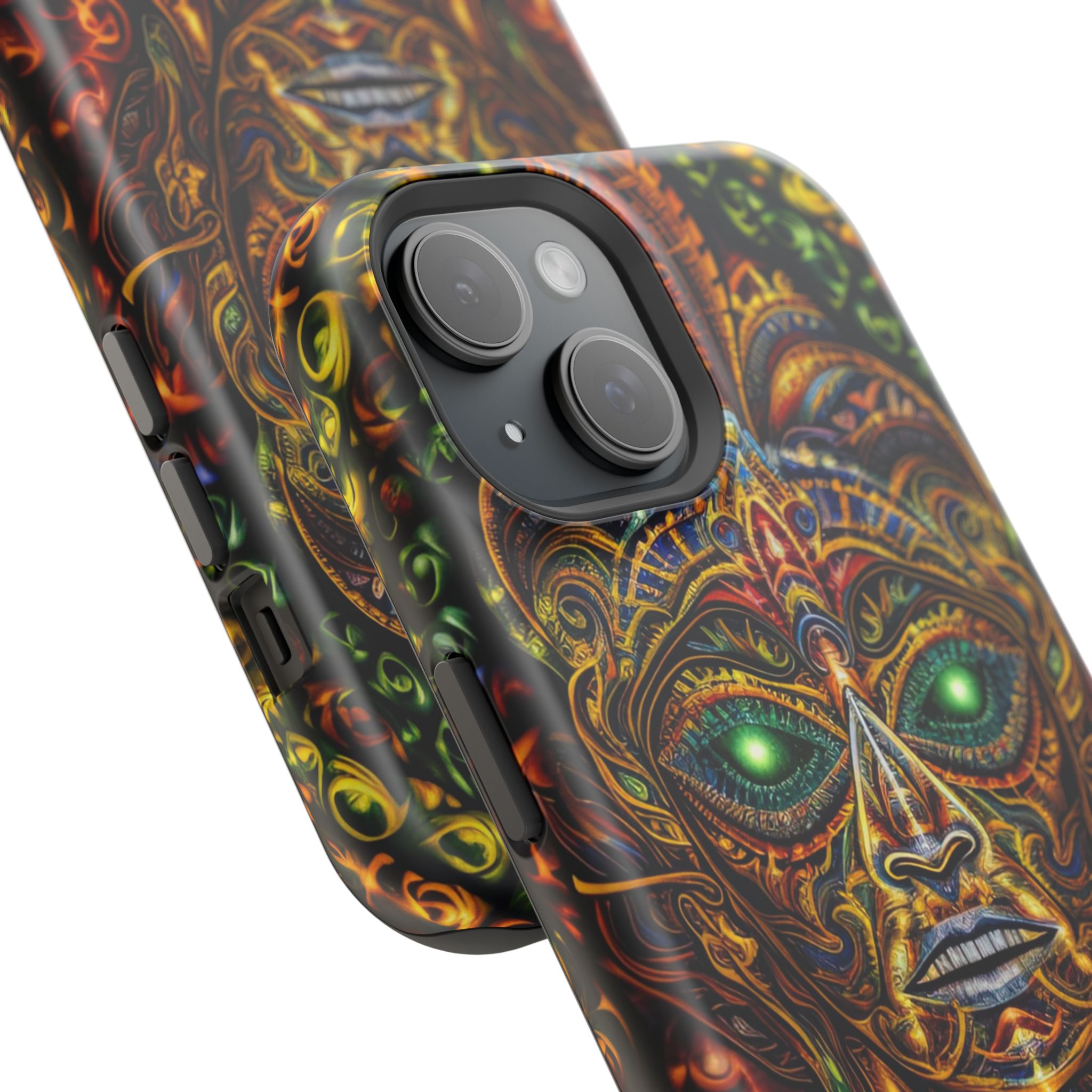 Psychedelic Magnetic Tough Case - Vibrant Smartphone Protection - Image 74