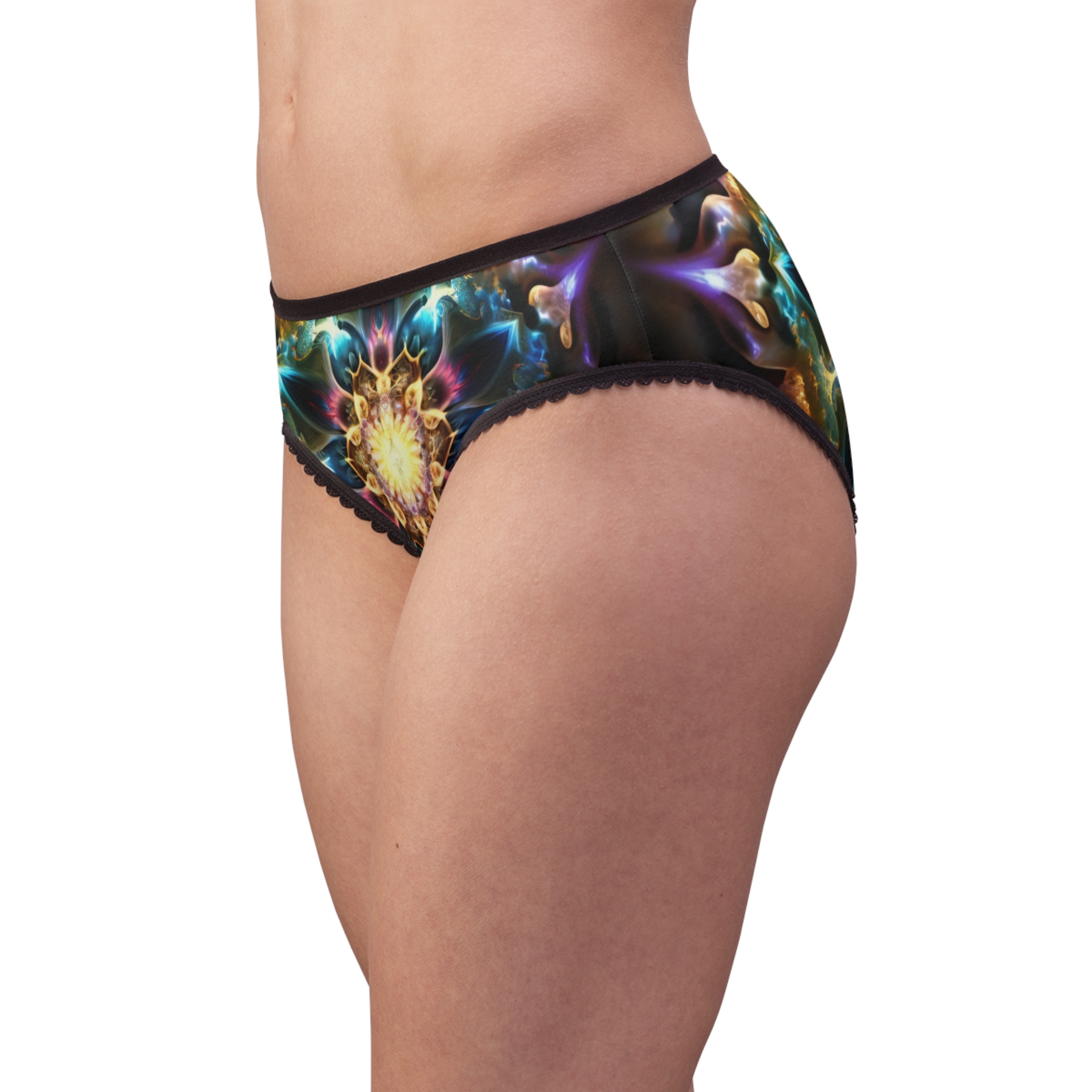 Purple Lotus Women's Briefs (AOP)(Only the best for you ofcourse my Lady) - Image 4