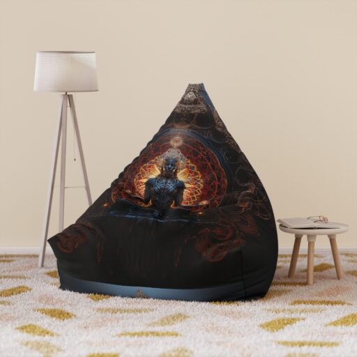Bean Bag Chair Cover Sacred Geometry Metaphysical Design