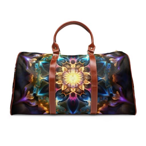 Purple Lotus Waterproof Travel Bag House of Trippers