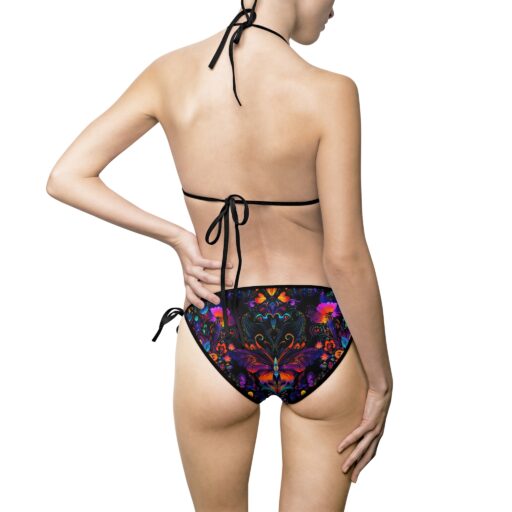 Bohemian Floral Women's Bikini Swimsuit - Vibrant Beachwear for Summer Fun