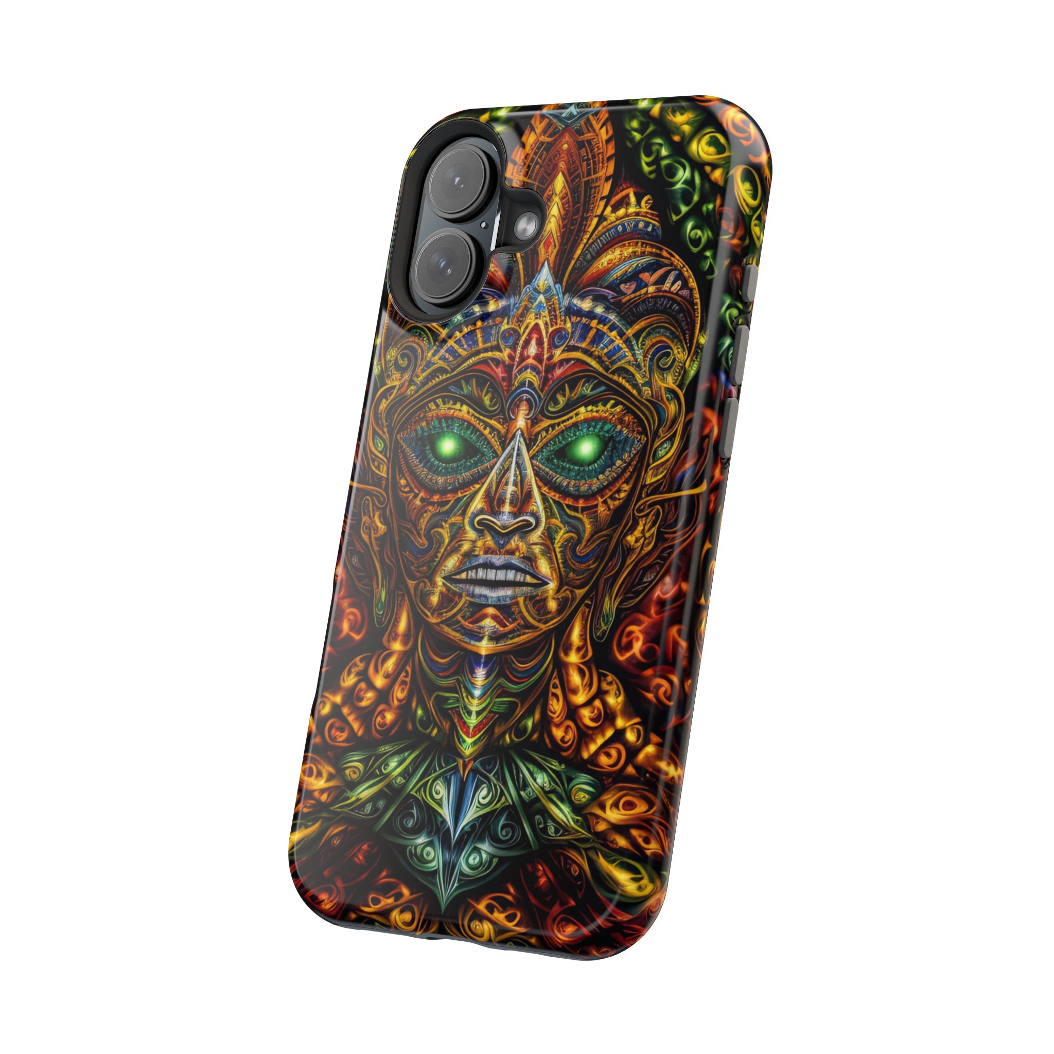Psychedelic Magnetic Tough Case - Vibrant Smartphone Protection - Image 110