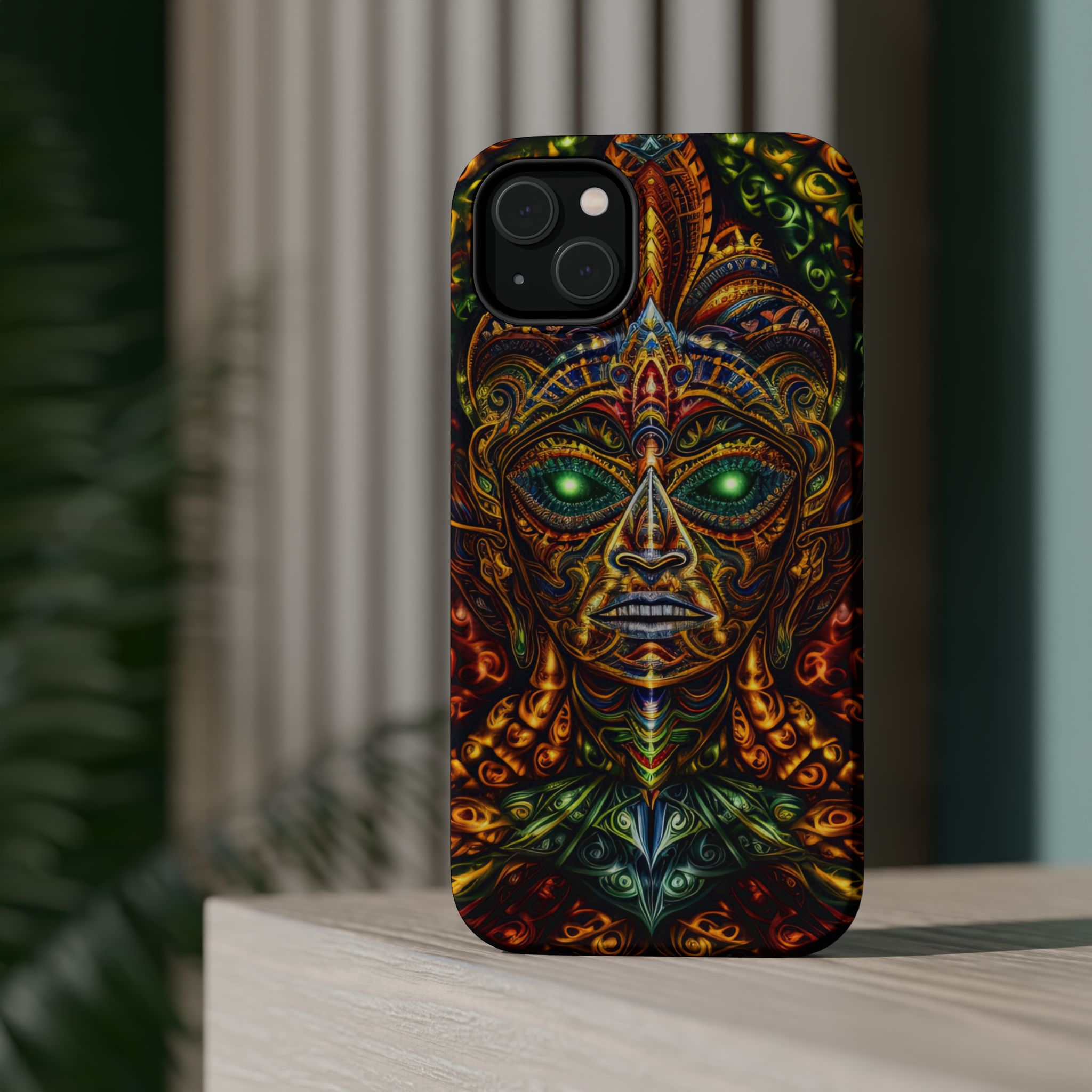 Psychedelic Magnetic Tough Case - Vibrant Smartphone Protection - Image 28