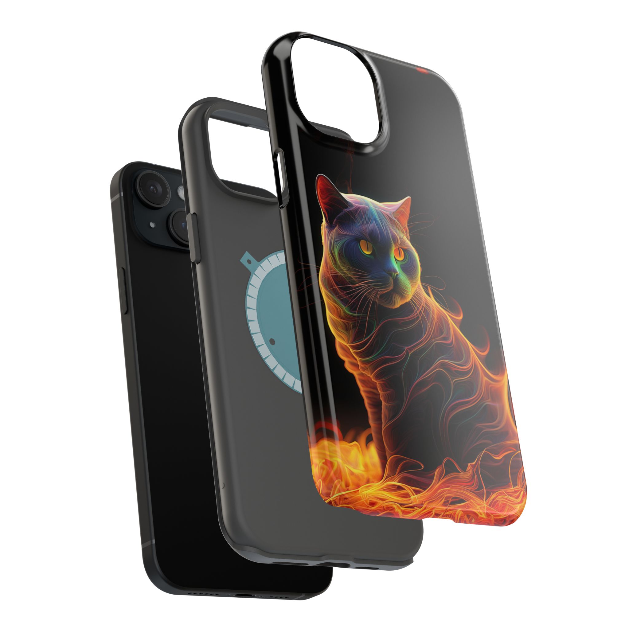 Damien I miss you Baby Vibrant Cat Design Magnetic Tough Cases – Pet Lover’s Phone Accessories - Image 88