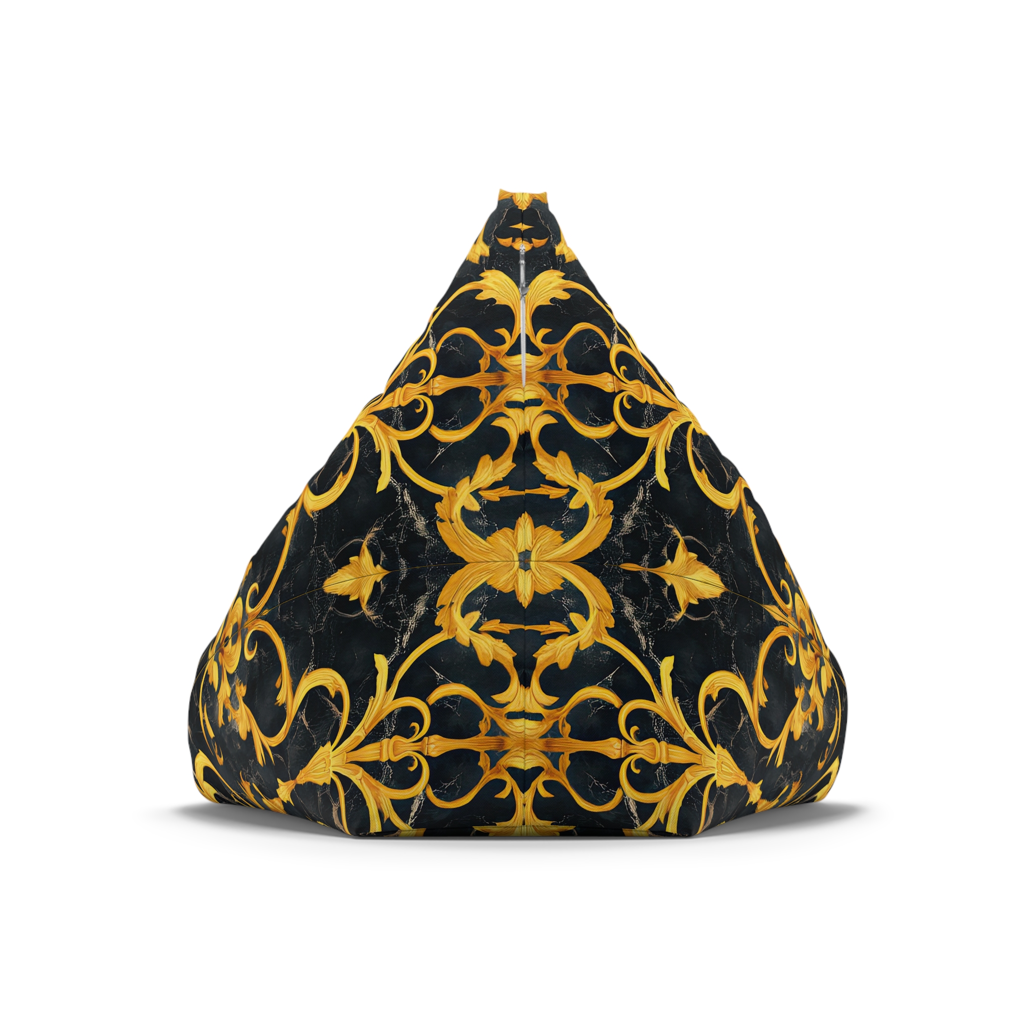 Elegant Baroque Bean Bag Chair Cover for Stylish Living Spaces - Image 3