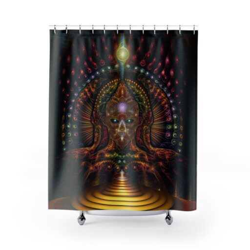 The Manifestation Of The Divine In Me  Shower Curtains