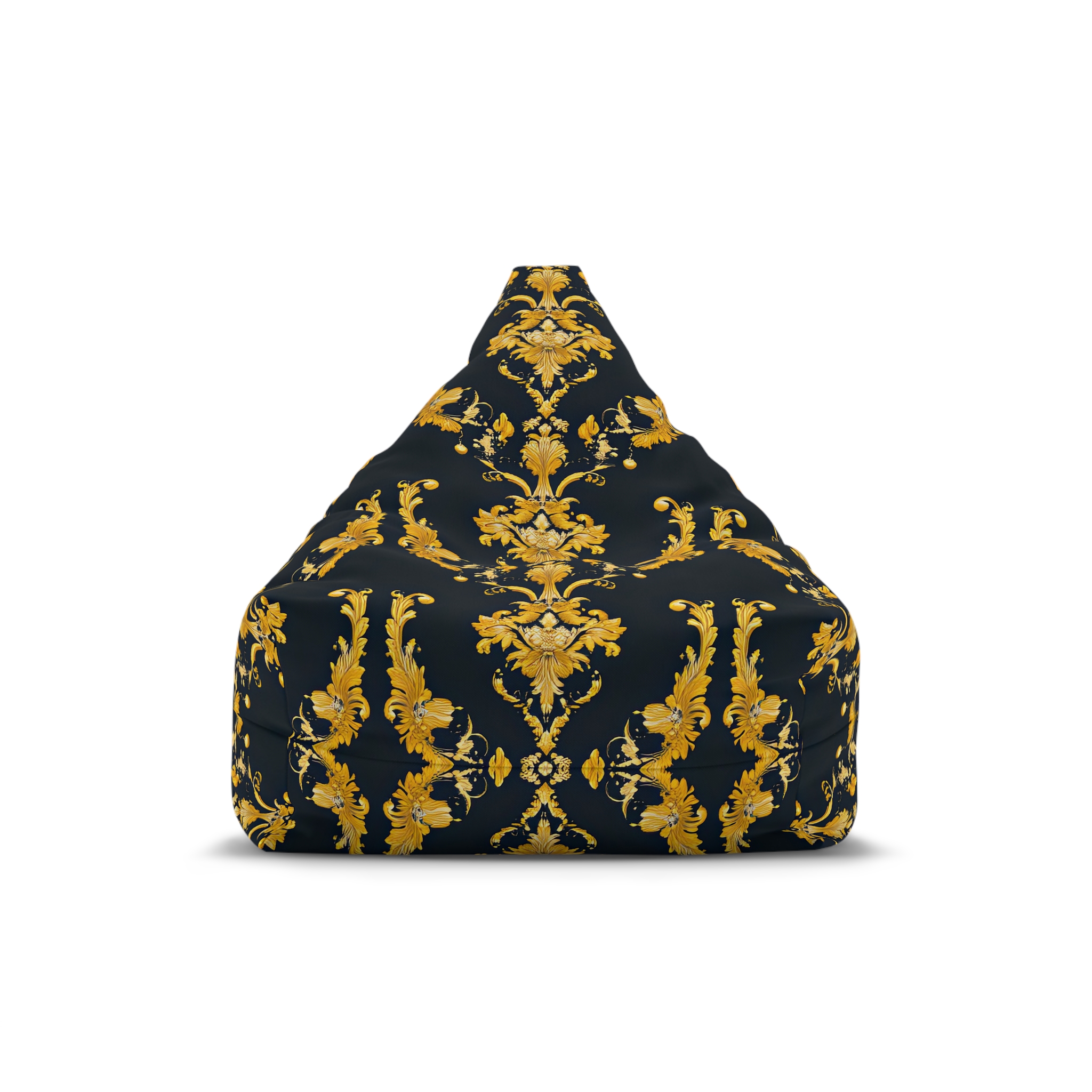 Elegant Floral Bean Bag Chair Cover - Cozy Home Decor - Image 8