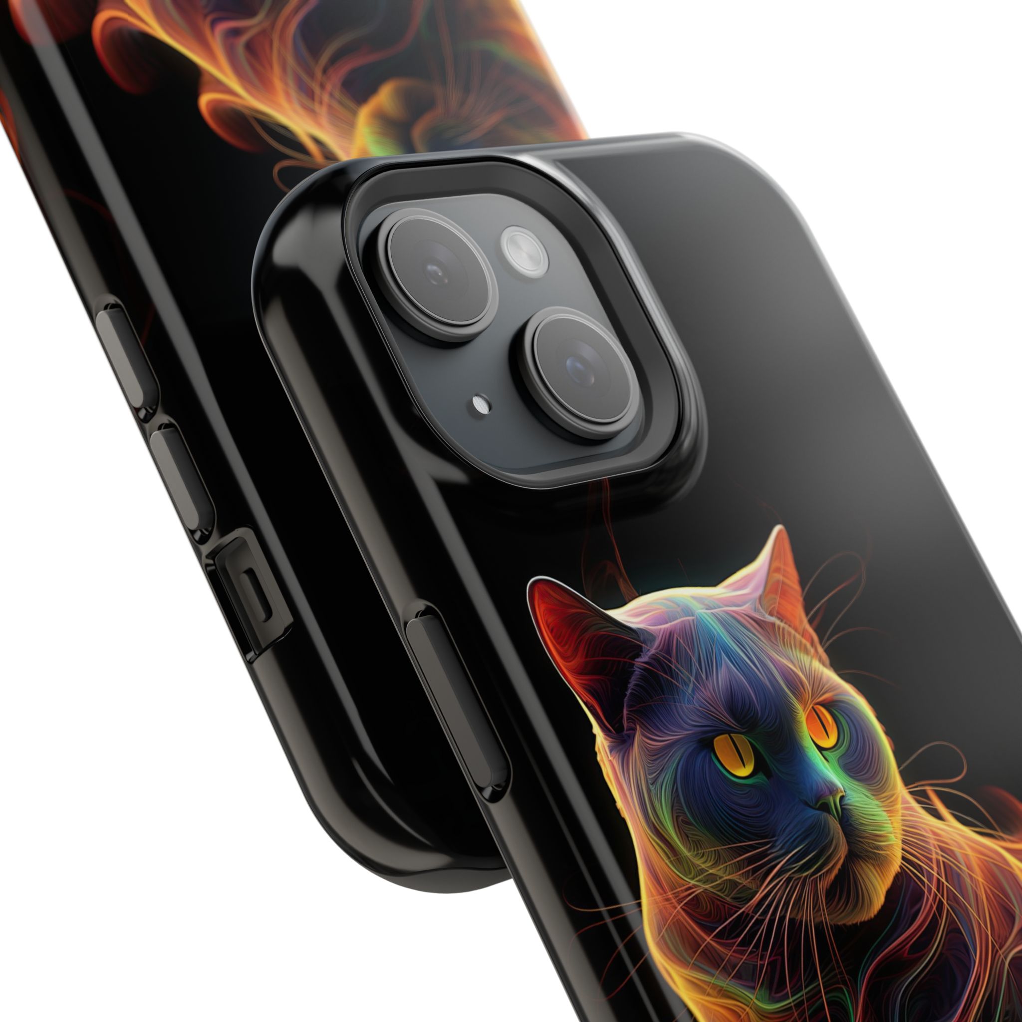 Damien I miss you Baby Vibrant Cat Design Magnetic Tough Cases – Pet Lover’s Phone Accessories - Image 70