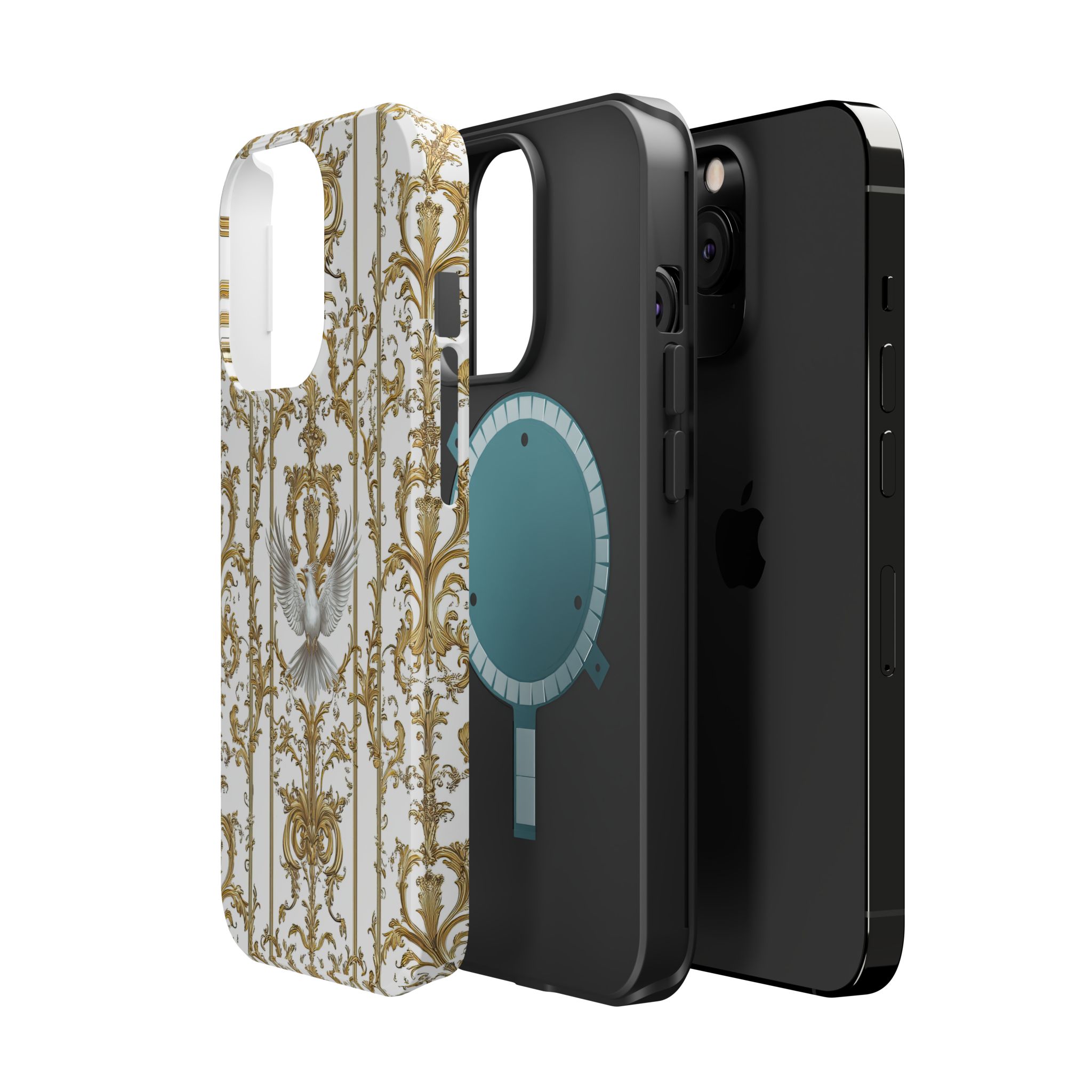 Elegant Ornate Magnetic Tough Cases - Fashionable Protection for Your Phone - Image 54