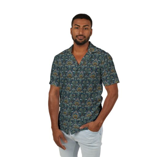 Tropical Vibe Men's Hawaiian Shirt - Perfect for Summer Getaways