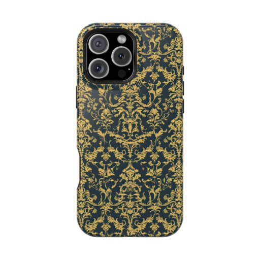 Elegant Floral Magnetic Tough Case - Elegant Design for iPhone / Samsung