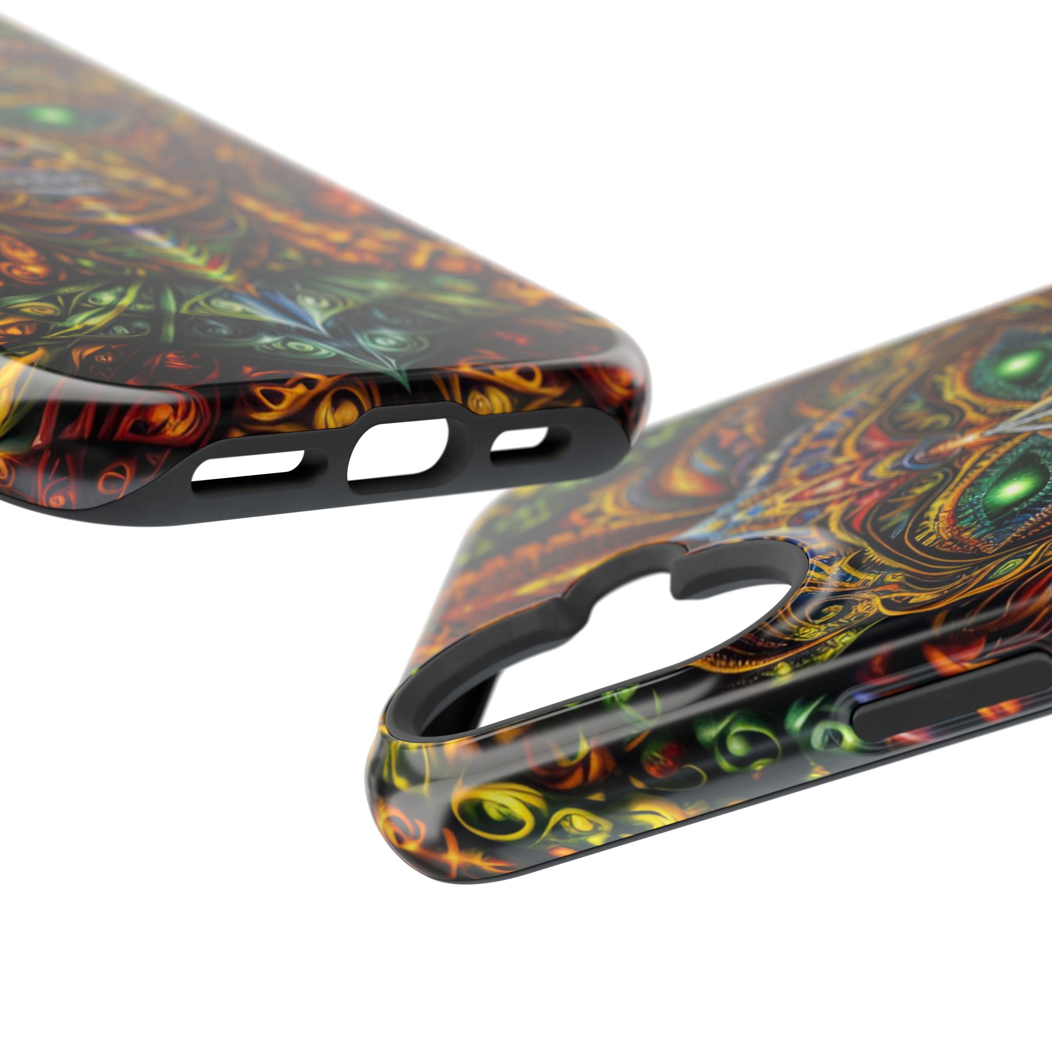Psychedelic Magnetic Tough Case - Vibrant Smartphone Protection - Image 104