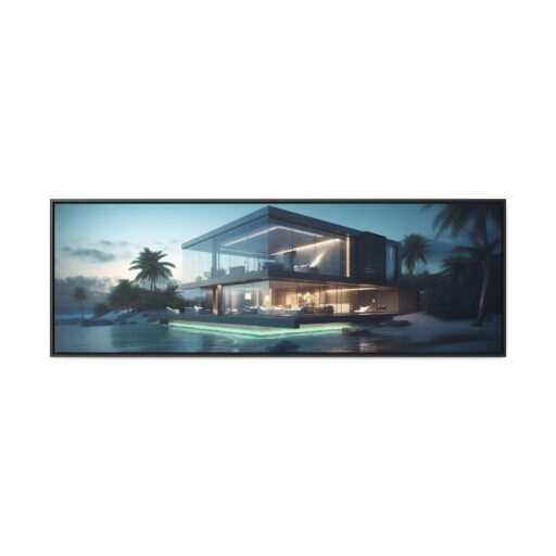 Canvas Wrap - Weekend Getaway Dream Beach House