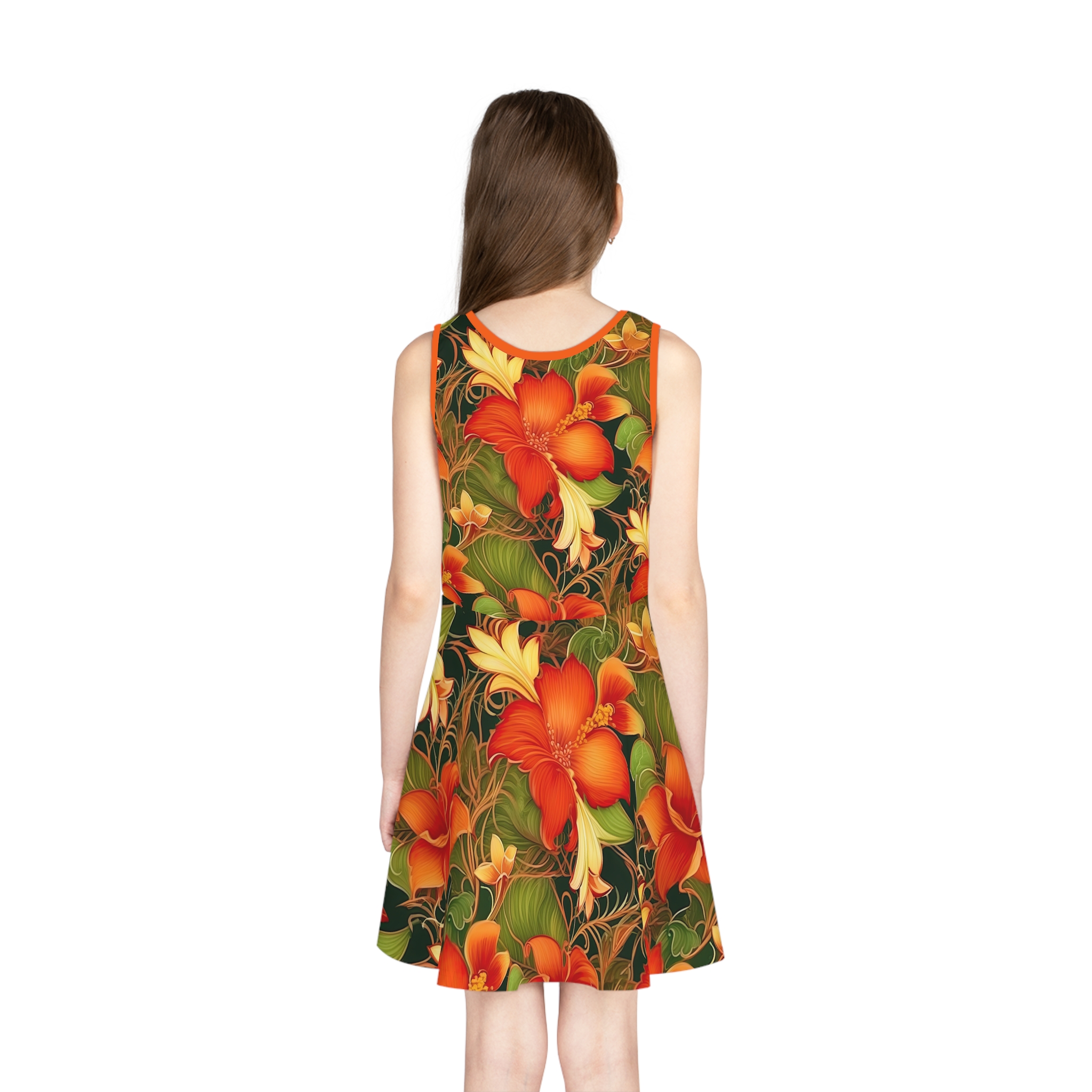 Hawaiian Girls' Sleeveless Sundress - Image 4