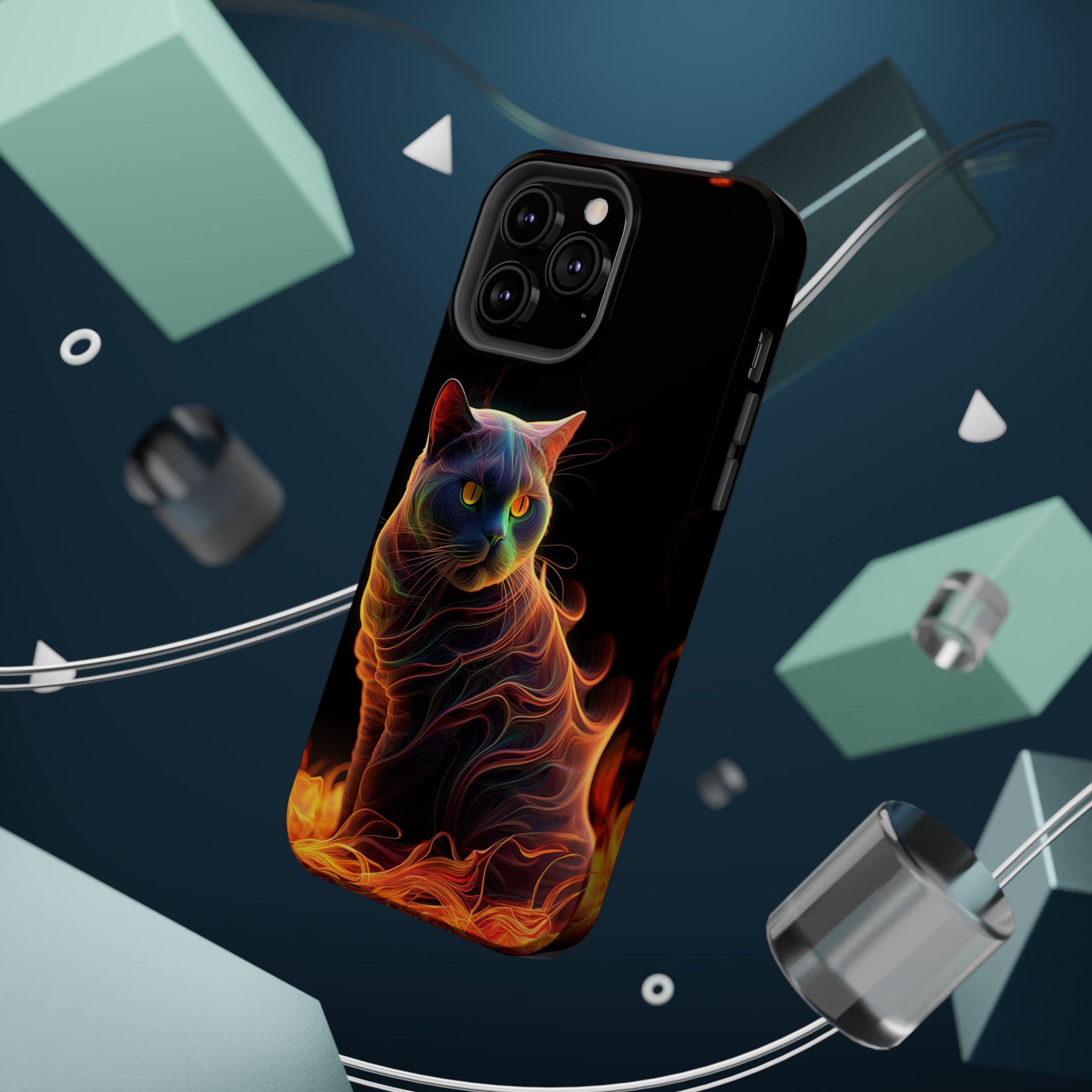 Damien I miss you Baby Vibrant Cat Design Magnetic Tough Cases – Pet Lover’s Phone Accessories - Image 63