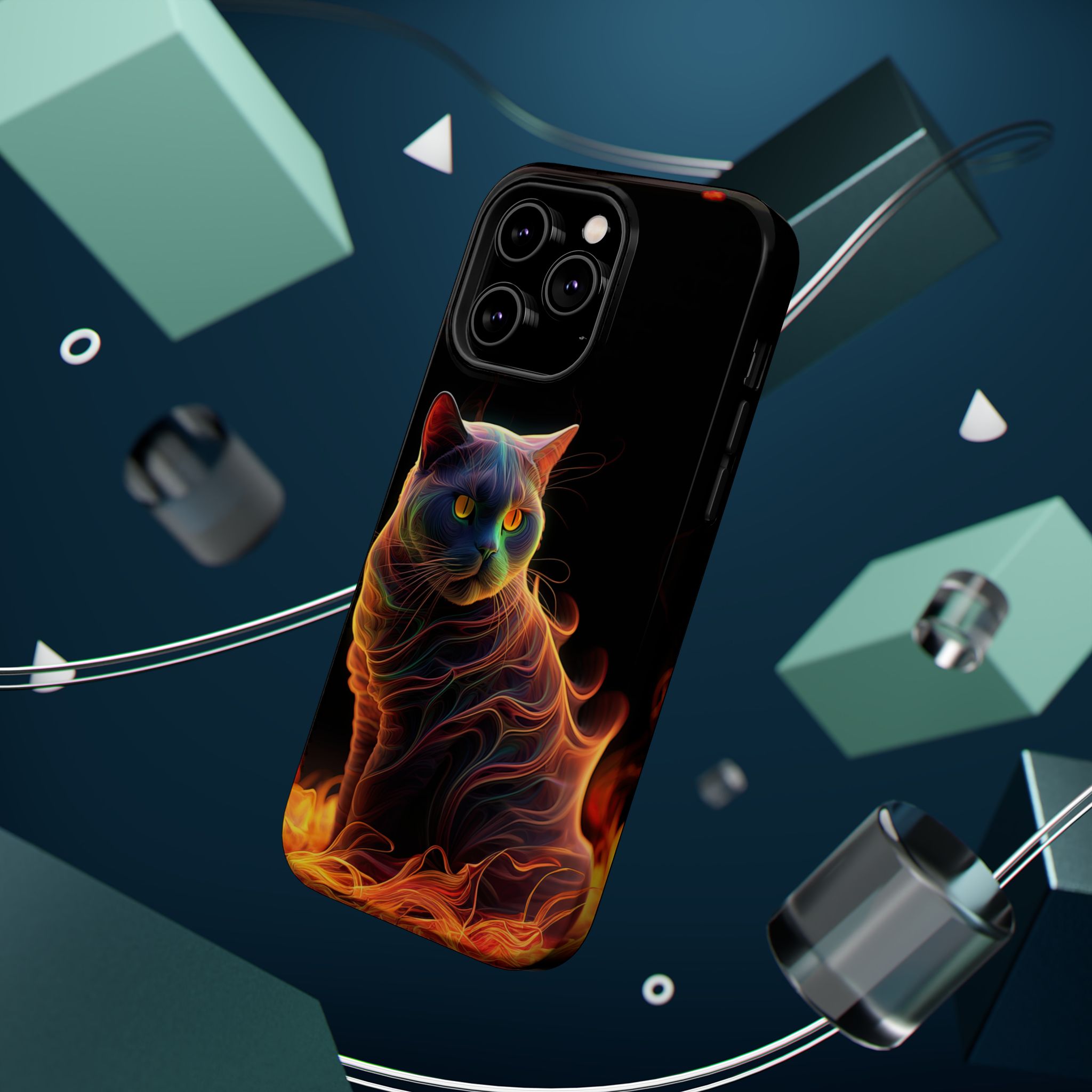 Damien I miss you Baby Vibrant Cat Design Magnetic Tough Cases – Pet Lover’s Phone Accessories - Image 31