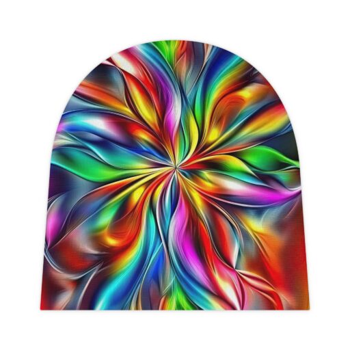 Colorful Baby Beanie - Vibrant Swirl Pattern for Little Ones