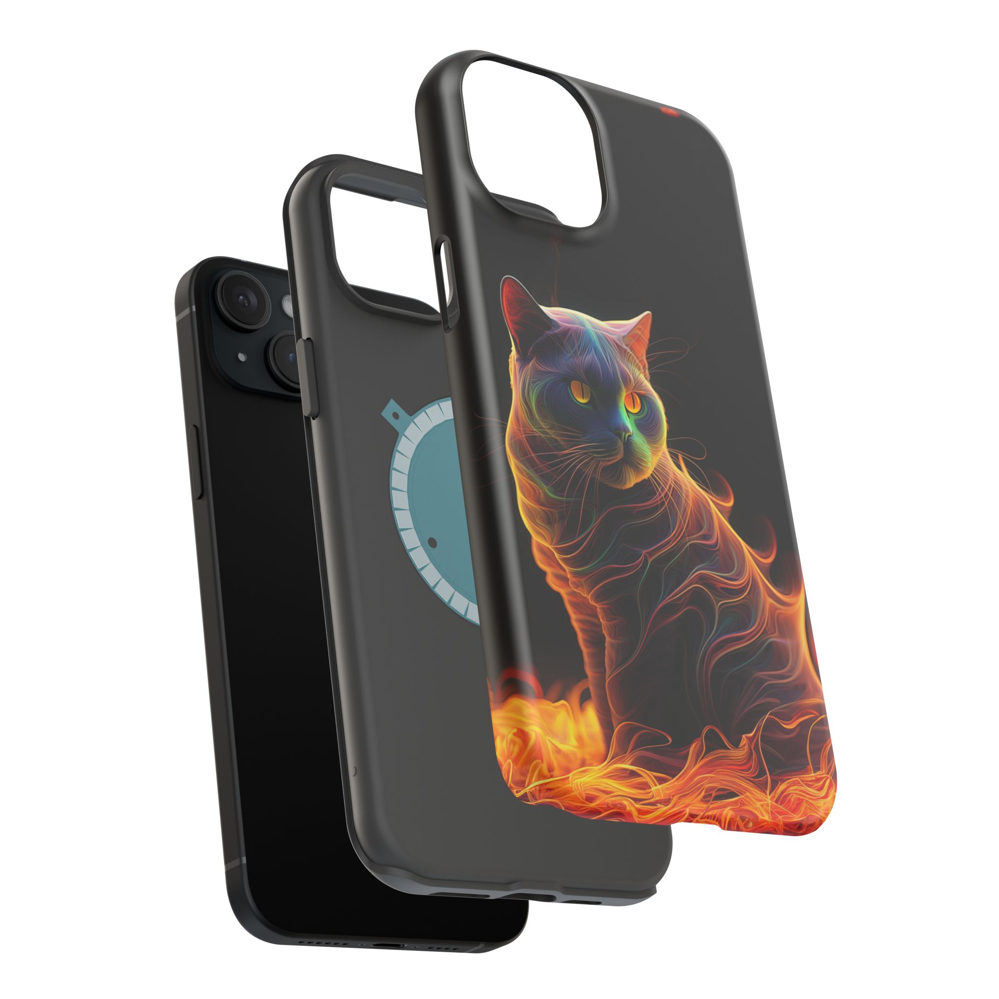Damien I miss you Baby Vibrant Cat Design Magnetic Tough Cases – Pet Lover’s Phone Accessories - Image 92