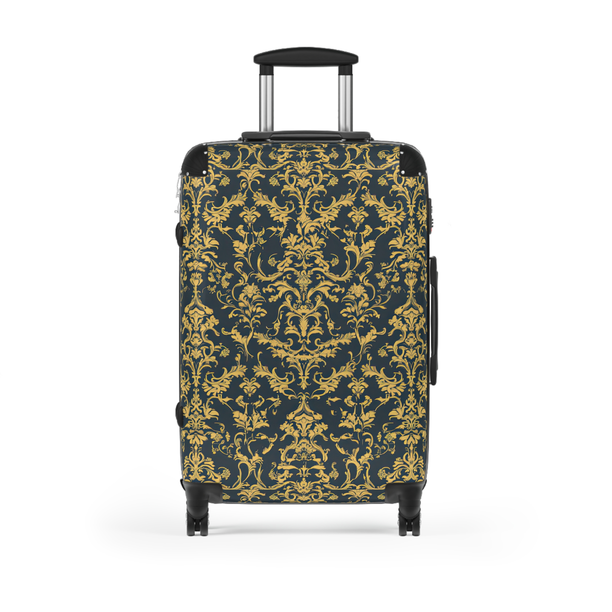 Elegant Vintage Floral Suitcase - Stylish Travel Luggage for Adventurers - Image 20