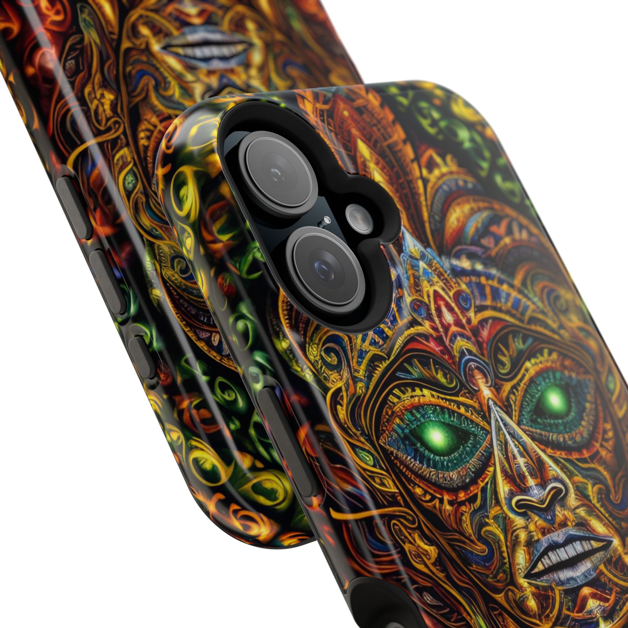 Psychedelic Magnetic Tough Case - Vibrant Smartphone Protection - Image 103