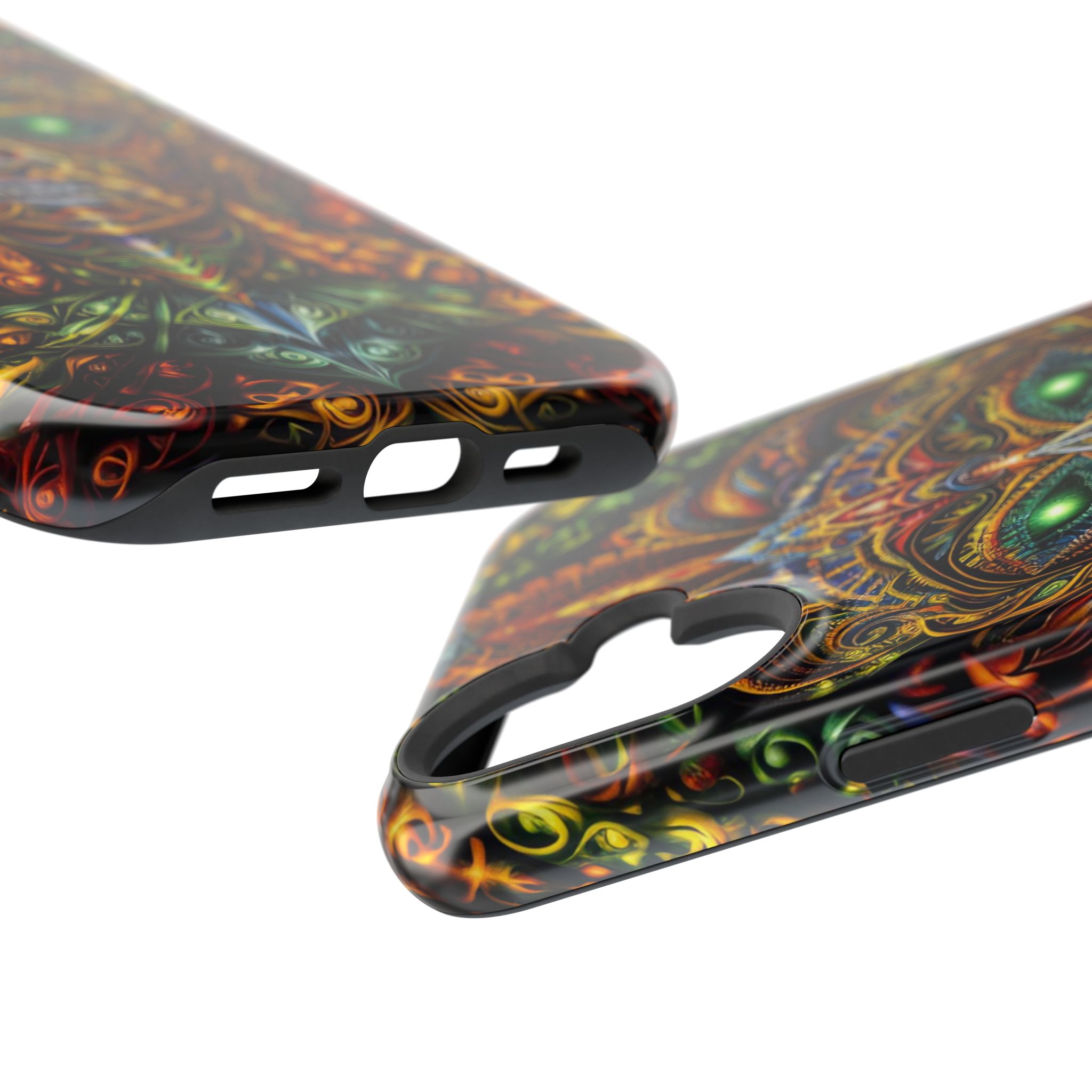 Psychedelic Magnetic Tough Case - Vibrant Smartphone Protection - Image 112