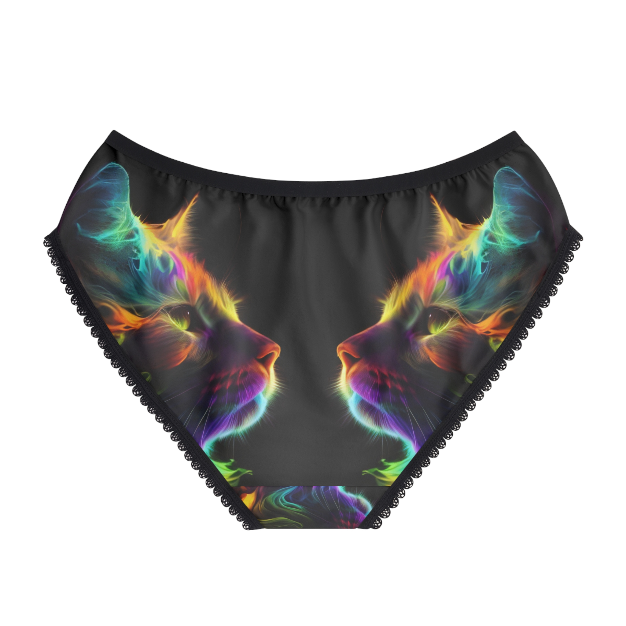 House of Trippers Guardian of the Rainbow Women's Briefs (AOP) (one more step)(Twins) - Image 2