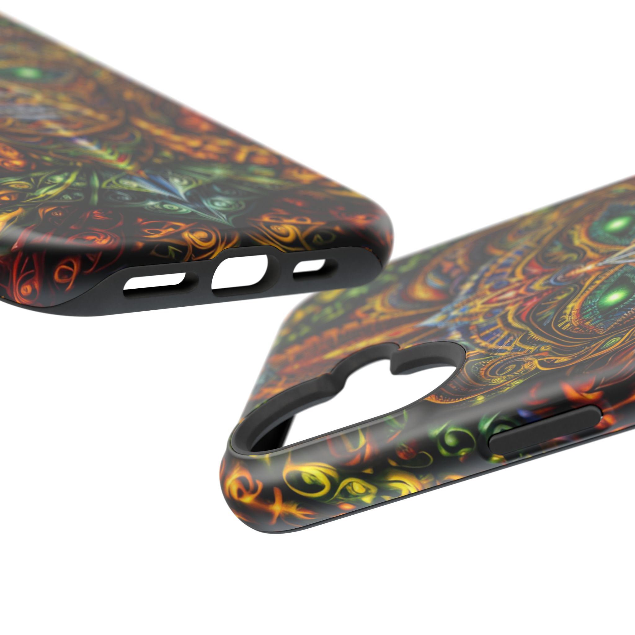 Psychedelic Magnetic Tough Case - Vibrant Smartphone Protection - Image 116