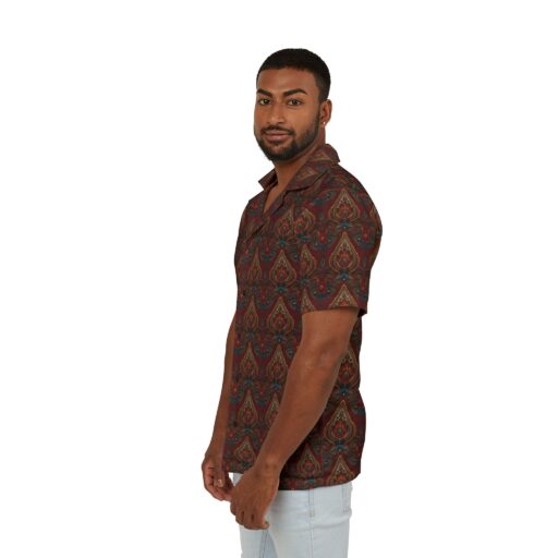 Men's Hawaiian Shirt - Bohemian Print for Summer Adventures