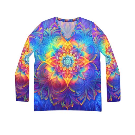 Happiness Women's Long Sleeve V-neck Shirt