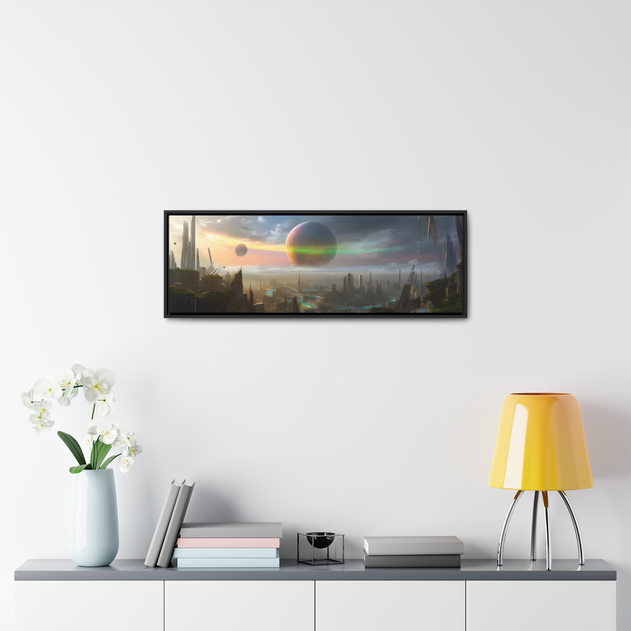 Canvas Wraps, Nibiru Galactic Art, House of Trippers, Horizontal Frame - Image 4