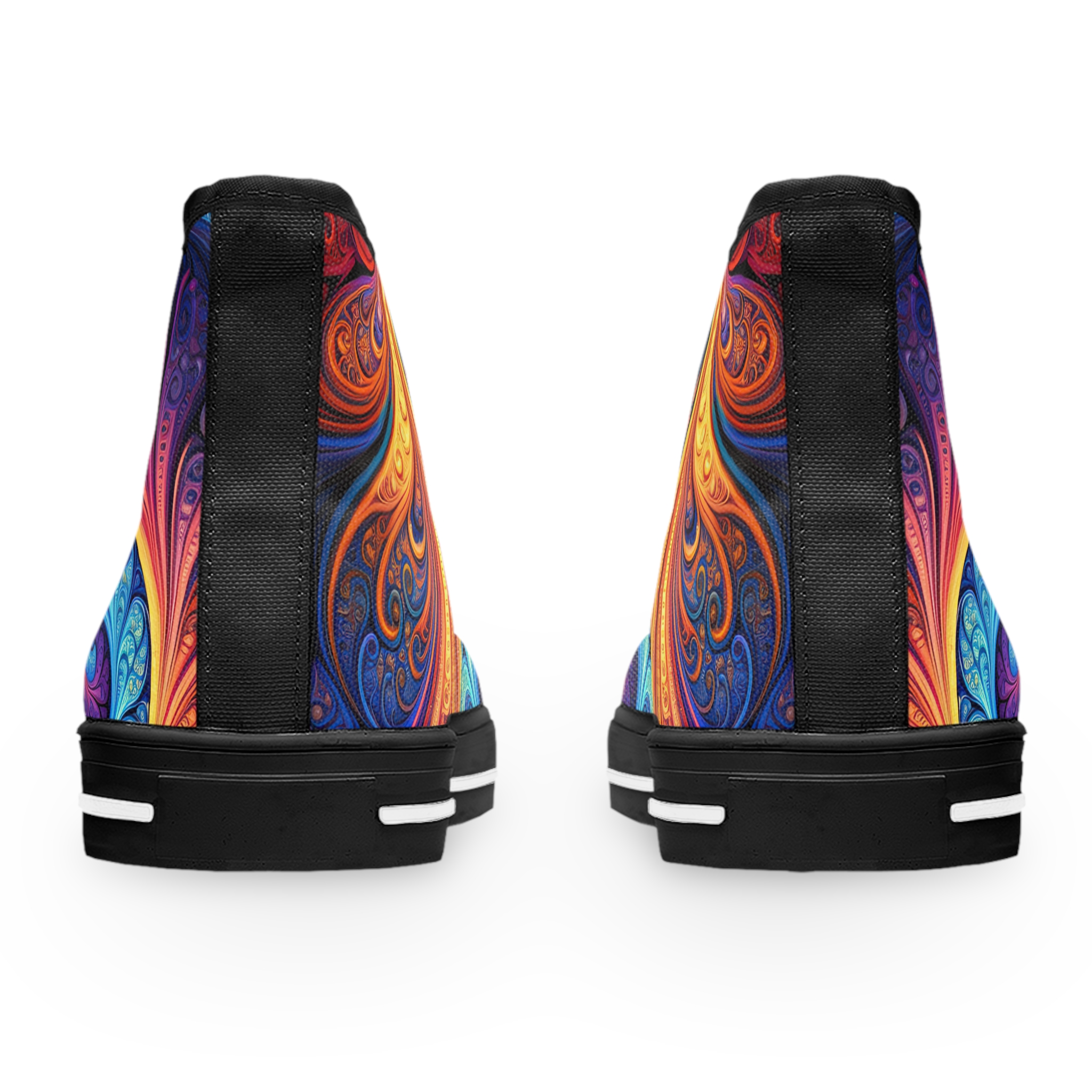 Swirling Women's High Top Sneakers - Image 11