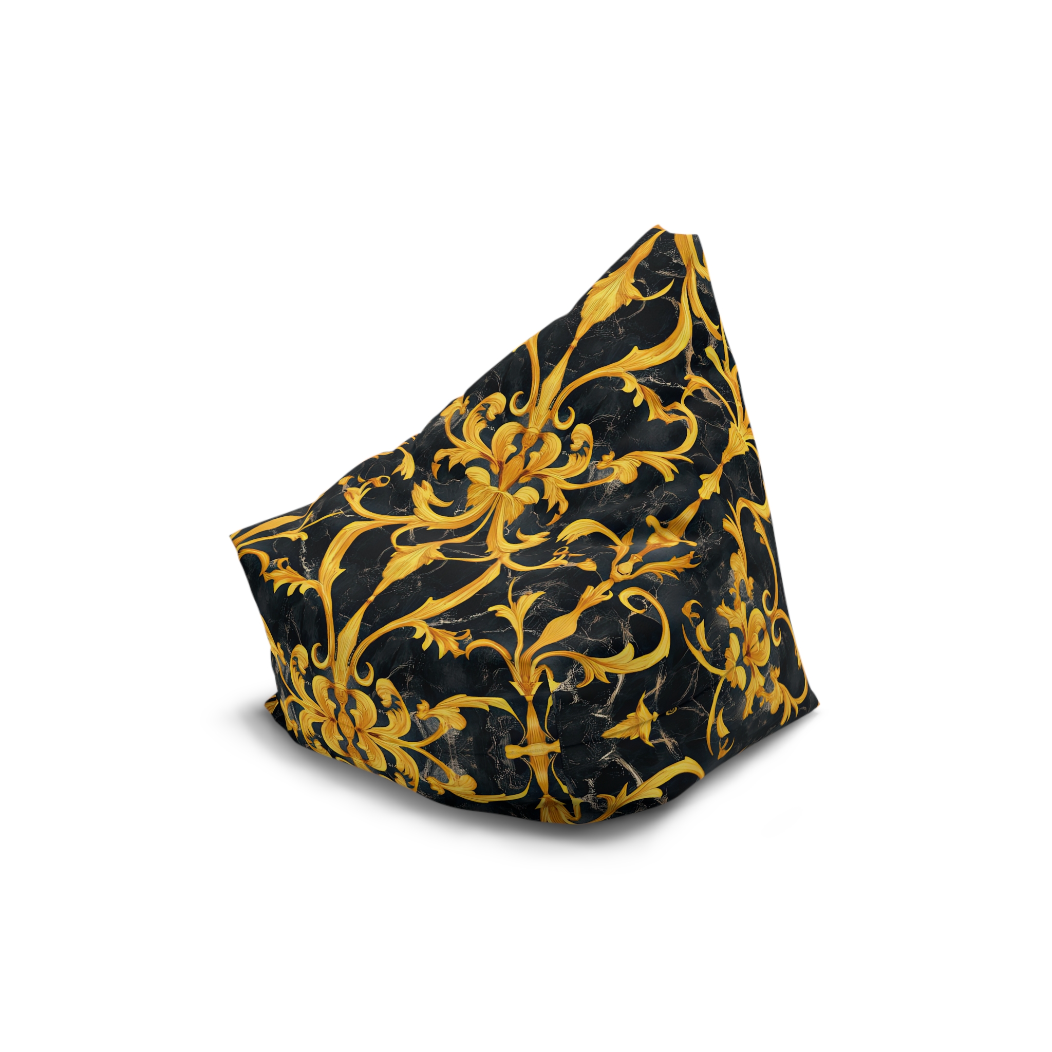 Elegant Baroque Bean Bag Chair Cover for Stylish Living Spaces - Image 12