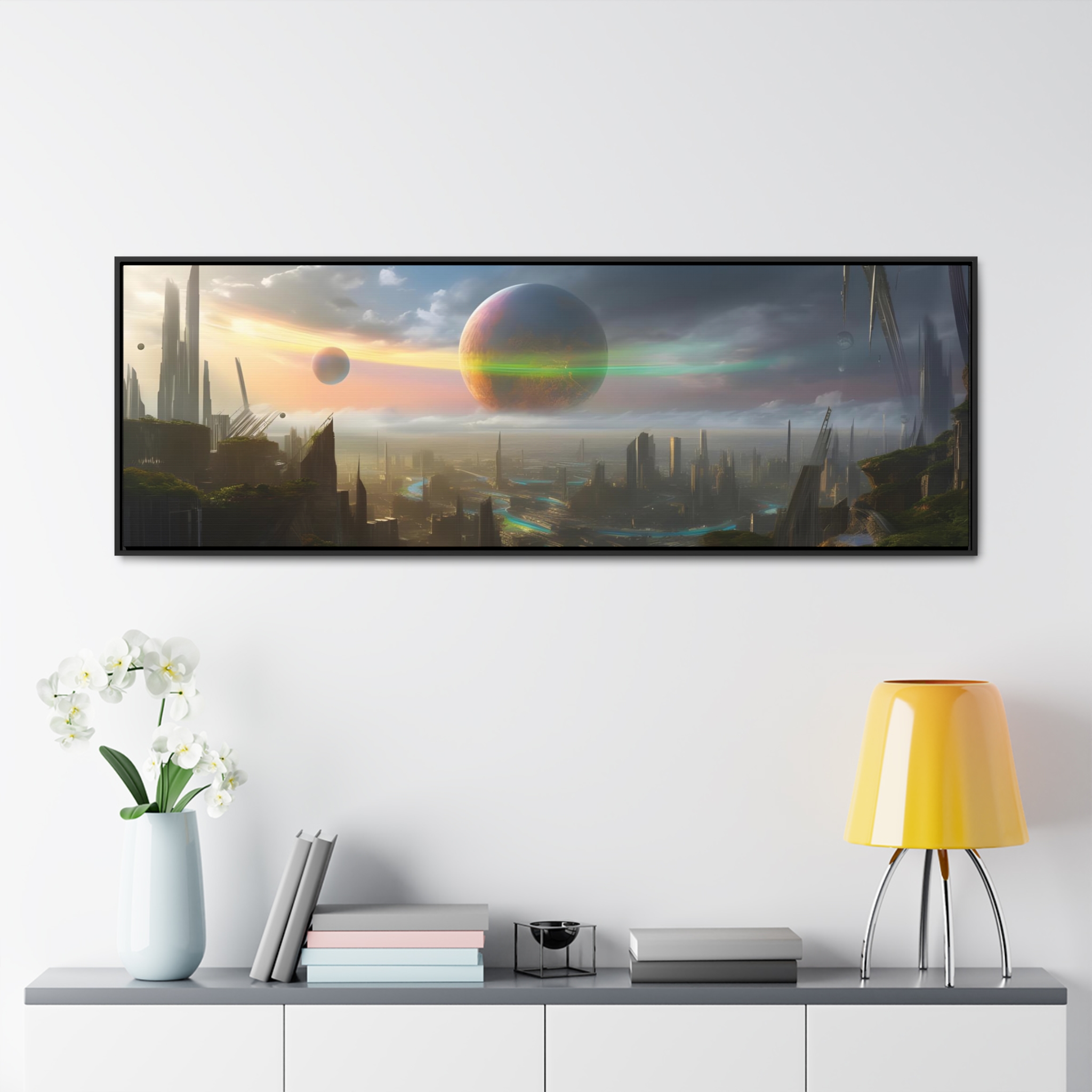 Canvas Wraps, Nibiru Galactic Art, House of Trippers, Horizontal Frame - Image 9