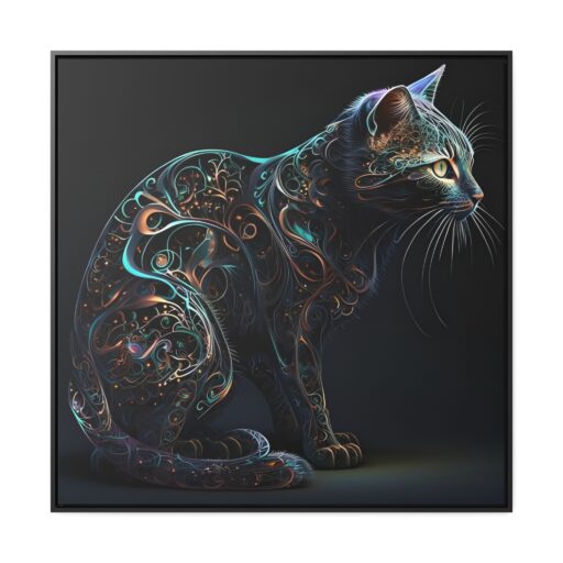House of Trippers DMT Kitty Gallery Canvas Wraps,