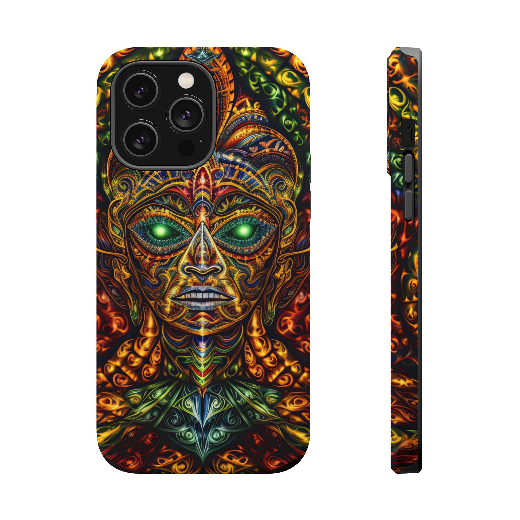 Psychedelic Magnetic Tough Case - Vibrant Smartphone Protection - Image 33
