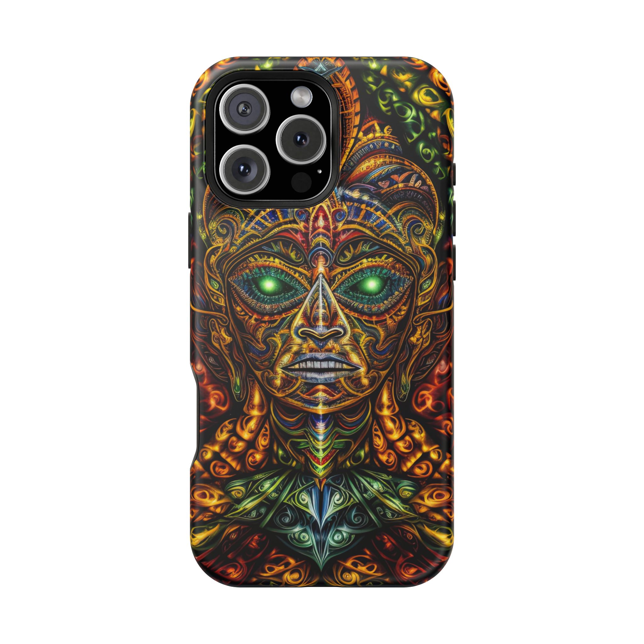 Psychedelic Magnetic Tough Case - Vibrant Smartphone Protection - Image 125