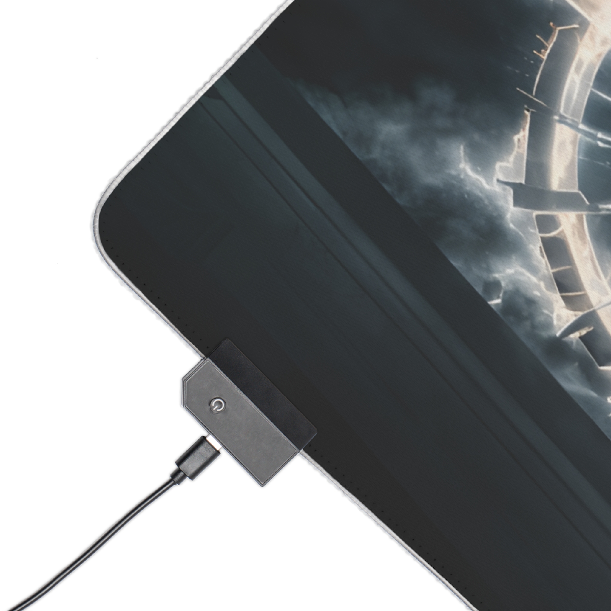 Busting through the Gates LED Gaming Mouse Pad (Only the strong shall survive) - Image 17