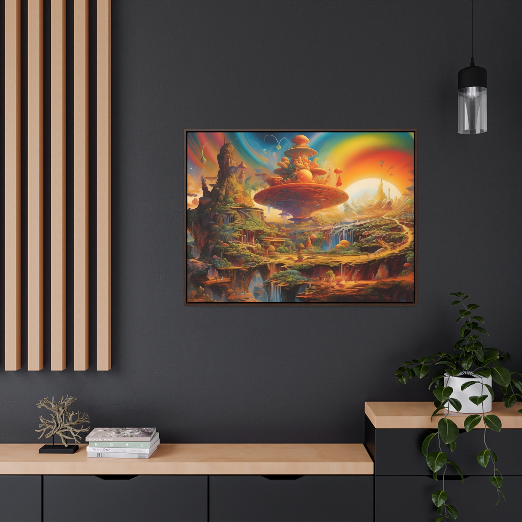 Happy Fun Place Gallery Canvas Wraps, Horizontal Frame House of Trippers - Image 10