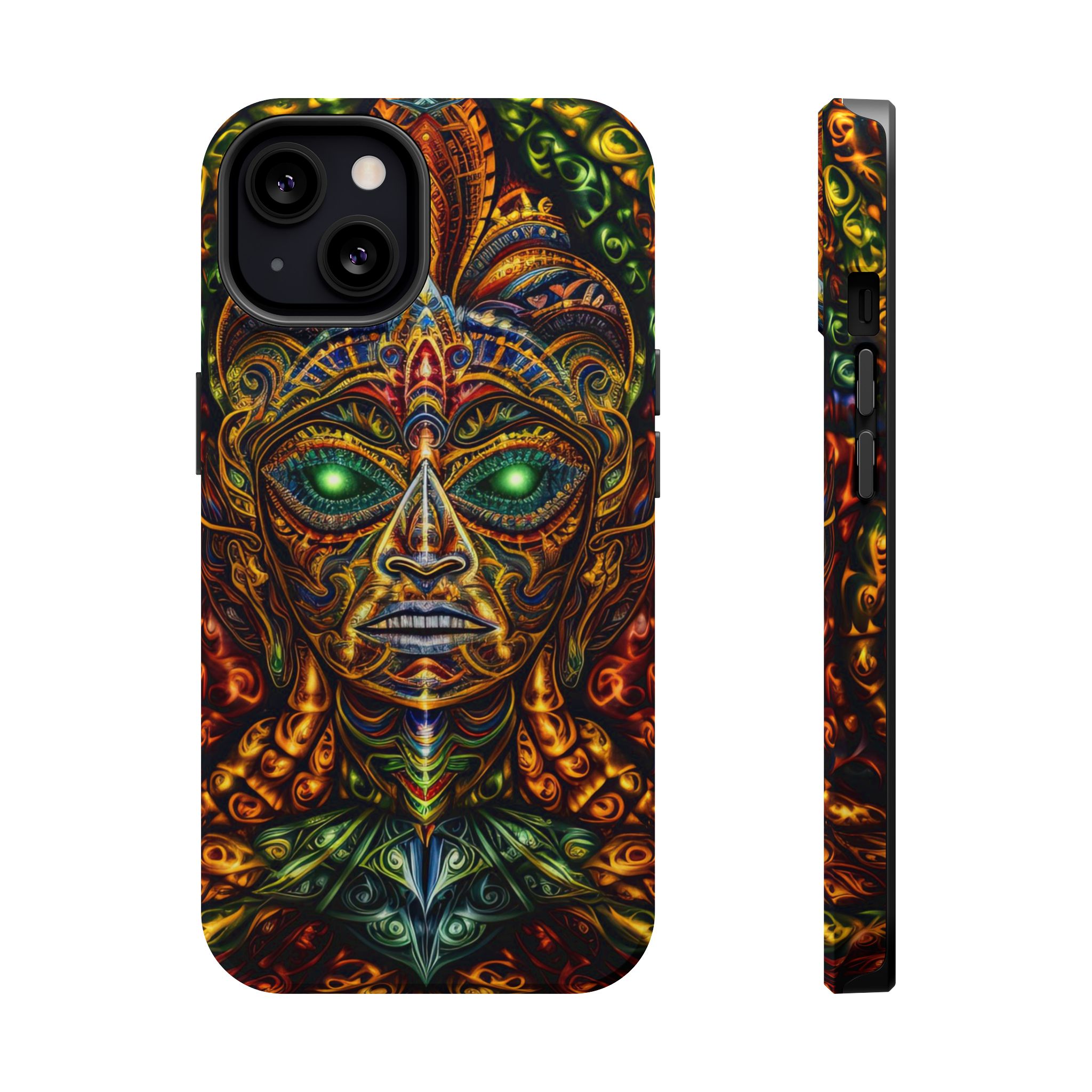 Psychedelic Magnetic Tough Case - Vibrant Smartphone Protection - Image 41