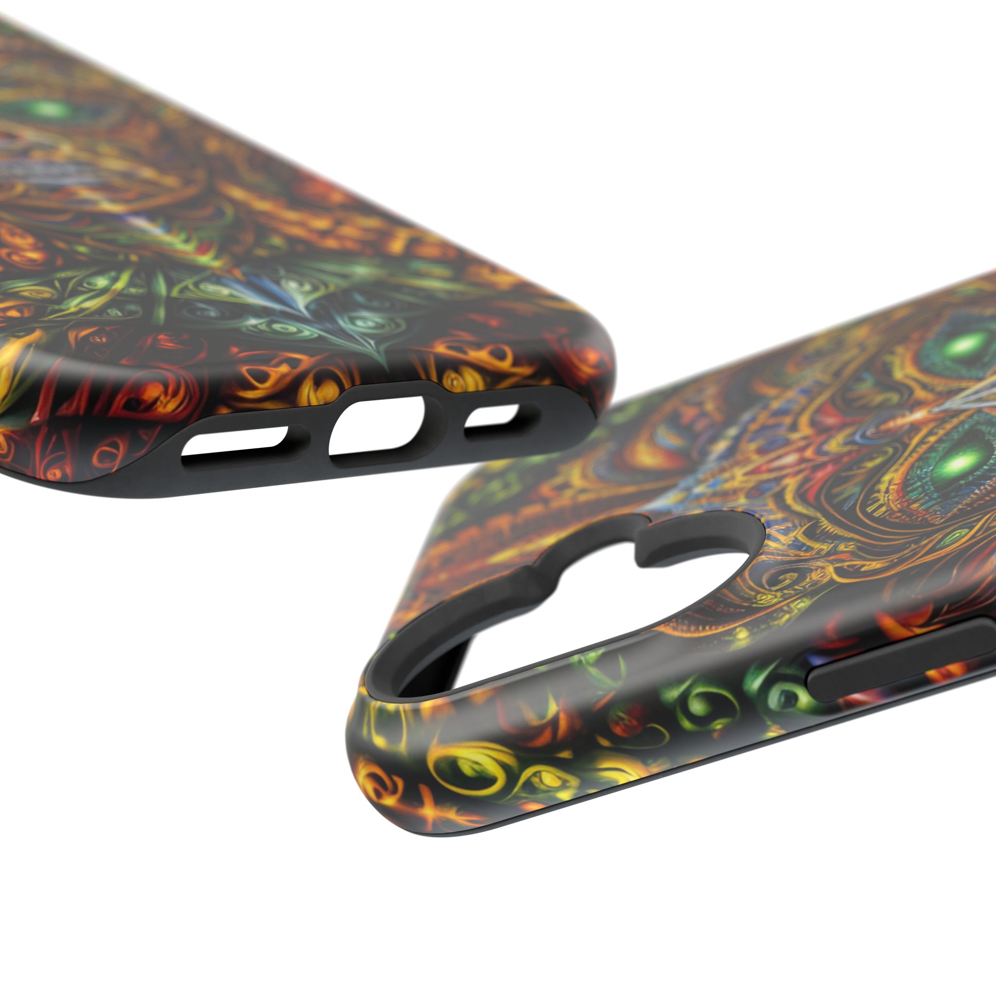 Psychedelic Magnetic Tough Case - Vibrant Smartphone Protection - Image 108