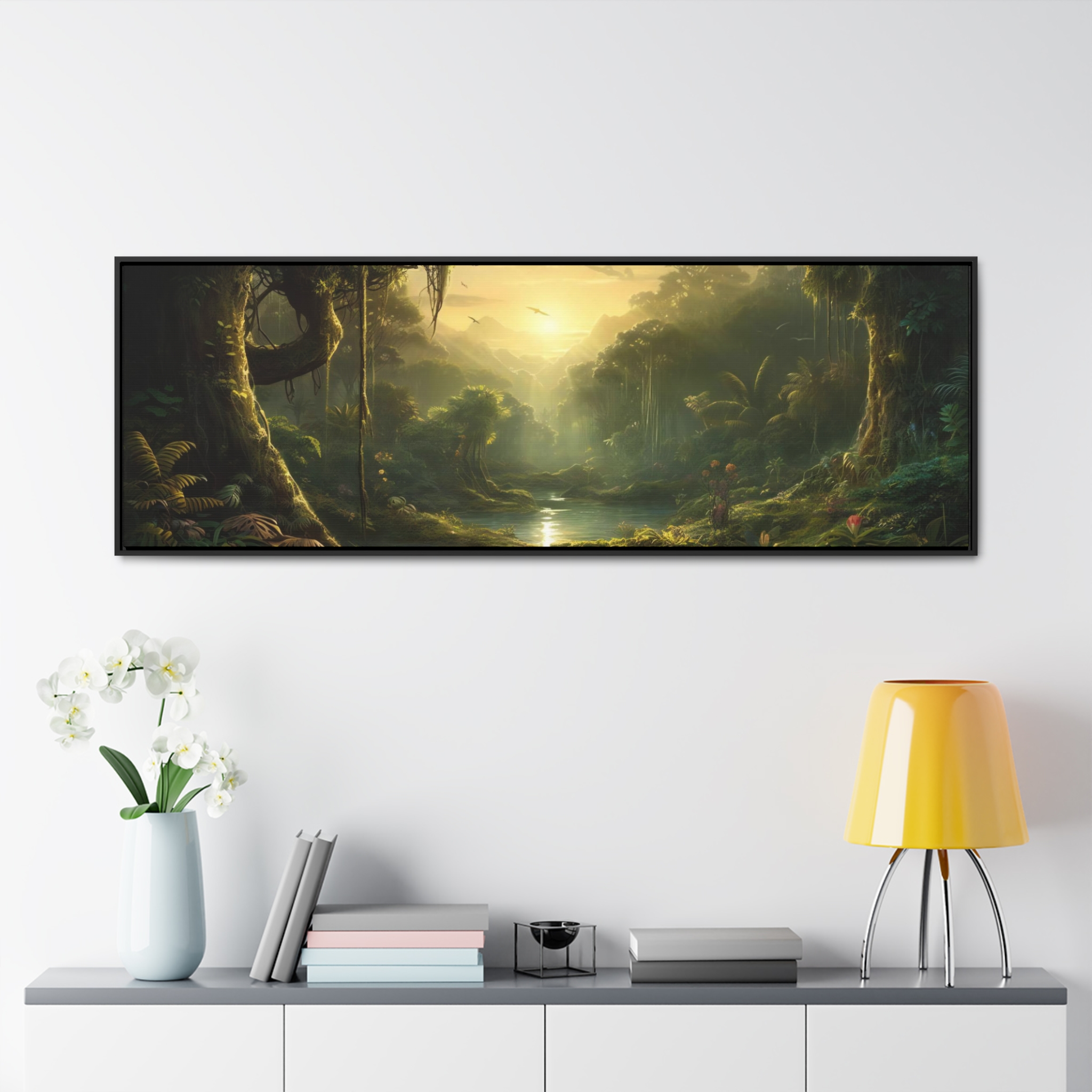 House of Trippers My Backyard Gallery Canvas Wraps, Horizontal Frame - Image 4