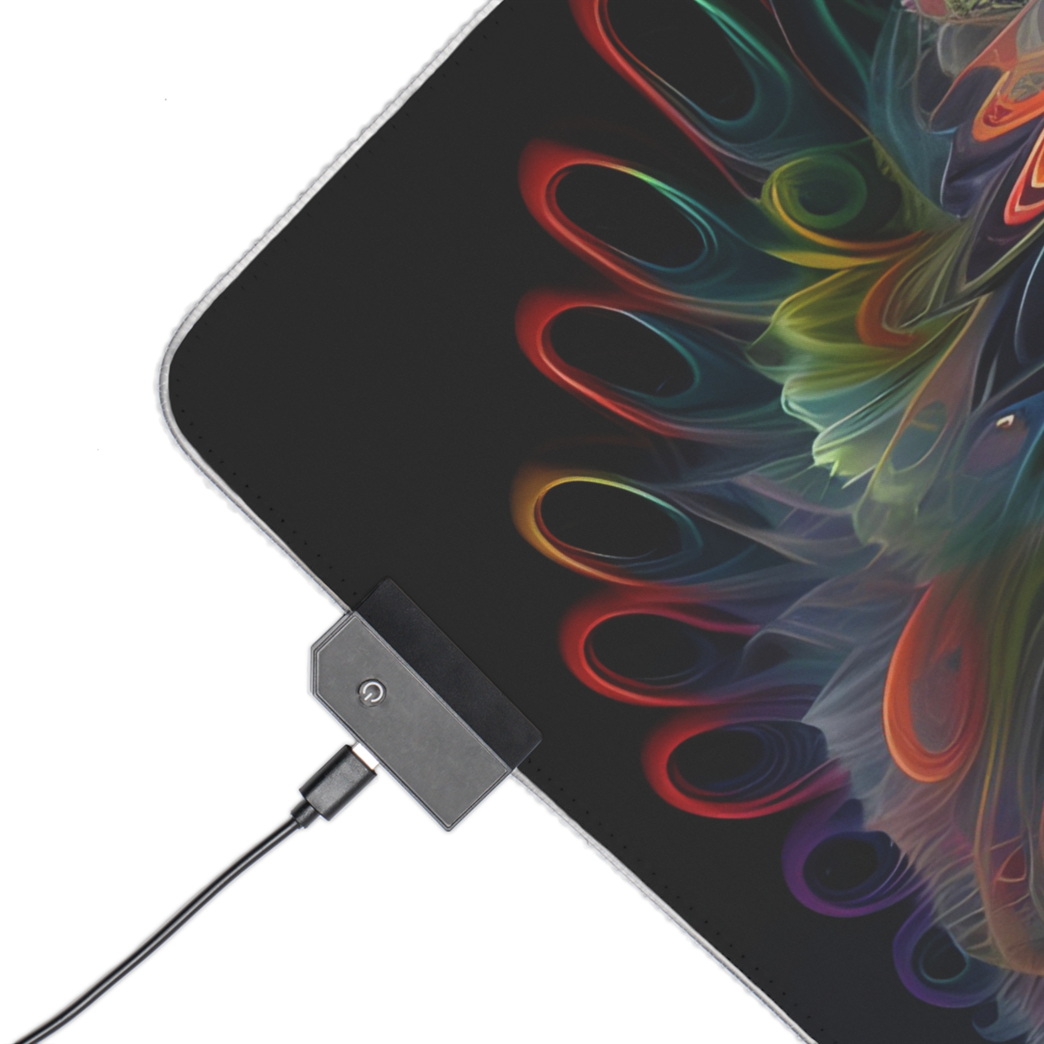 House of Trippers Playful Kitty LED Gaming Mouse Pad (Kitty wanna play) - Image 10