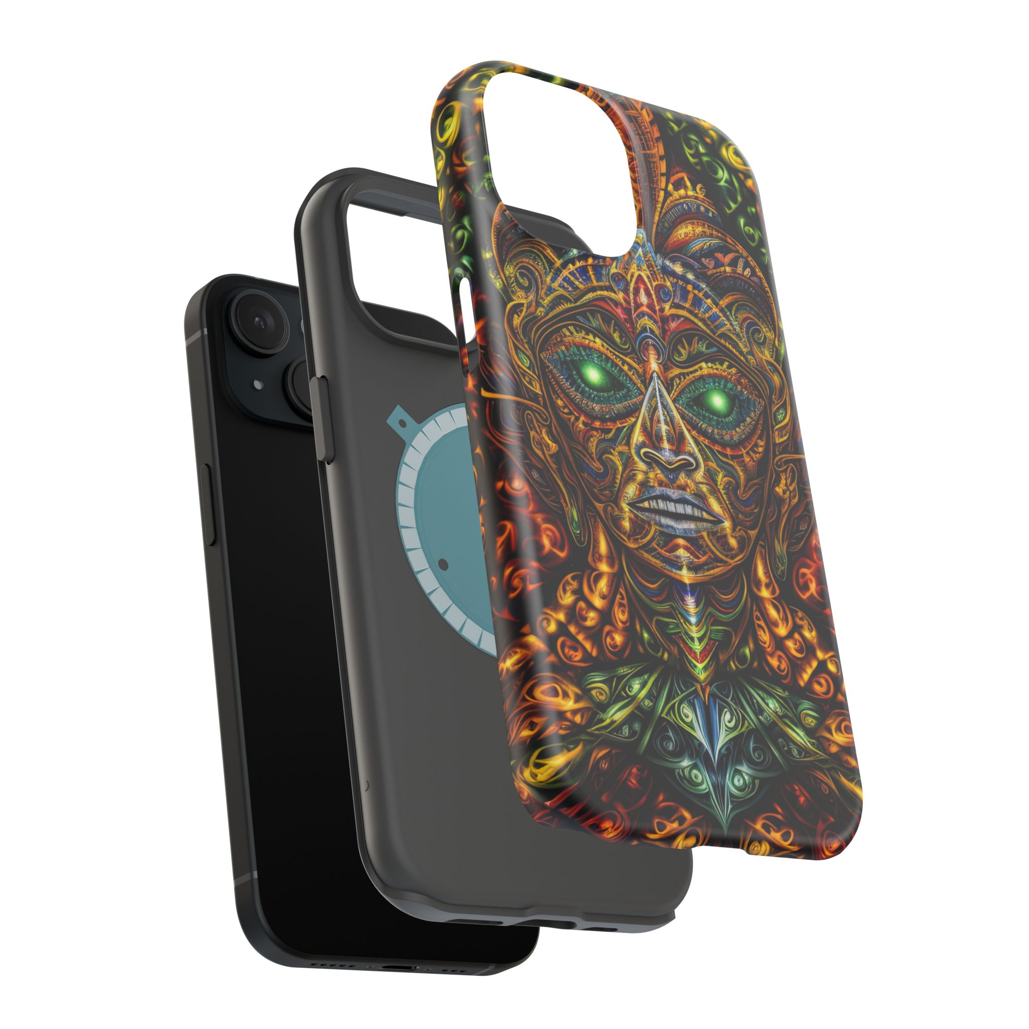 Psychedelic Magnetic Tough Case - Vibrant Smartphone Protection - Image 76