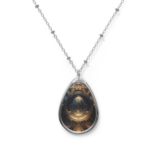 House of Trippers Oval Necklace (Celestial Gateway)