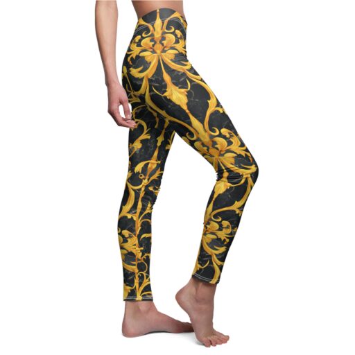 Elegant Floral Women's Leggings | Fashionable Casual Wear